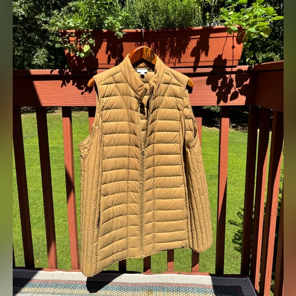 J.Jill tunic length puffer vest - Picture 1 of 5